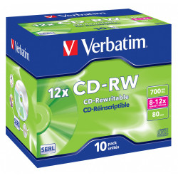 VERBATIM CD-R 700MB 8X-12X JC10