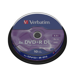 VERBATIM DVD+R 8.5GB 8X SP10