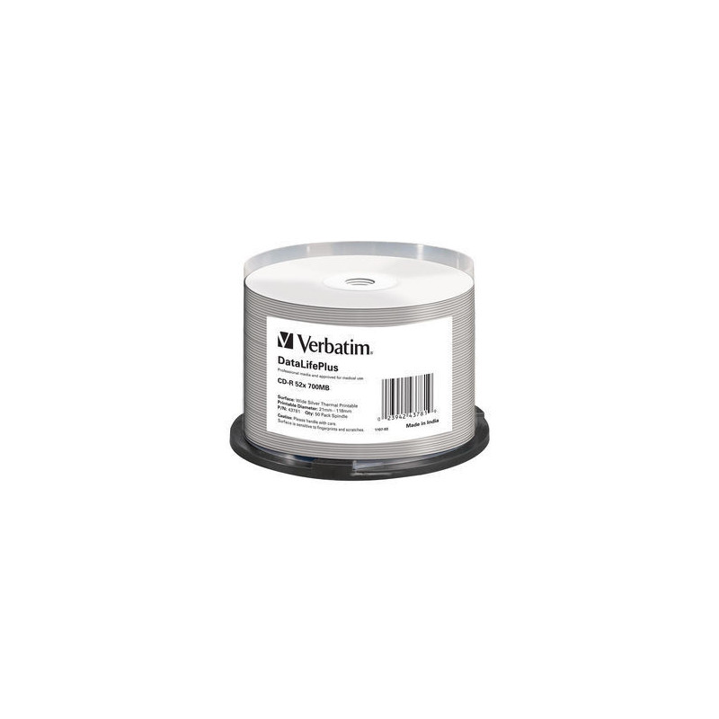 VERBATIM CD-R 700MB 52X SP50