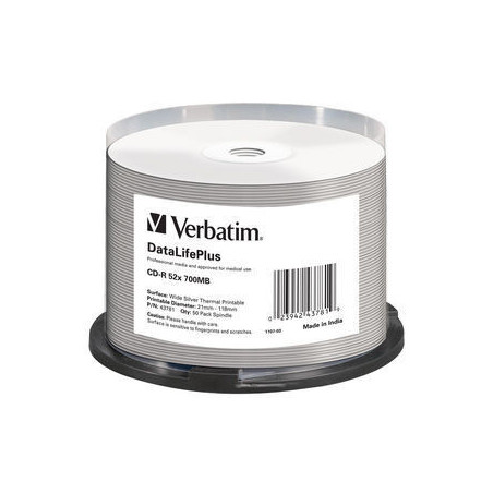 VERBATIM CD-R 700MB 52X SP50