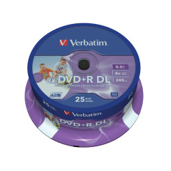 VERBATIM DVD+R 8.5GB 8X SP25