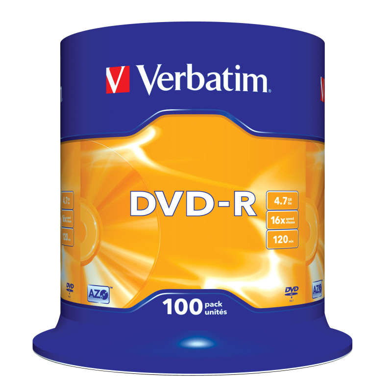 VERBATIM DVD-R AZO 4.7GB 16X SP100