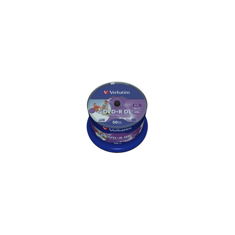 VERBATIM DVD+R 8.5GB 8X SP50