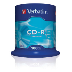VERBATIM CD-R 700MB 52X SP100