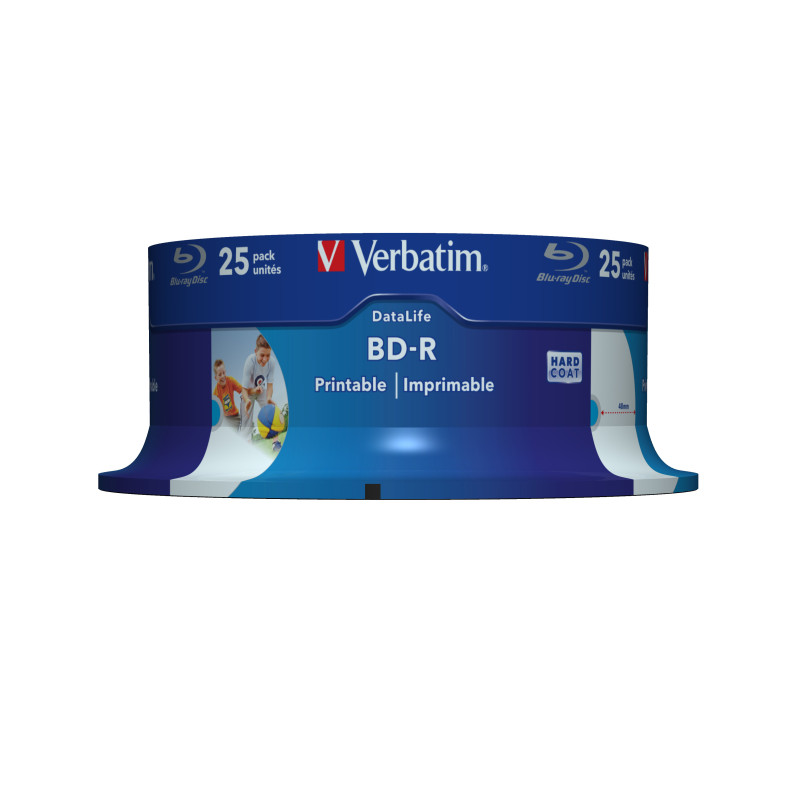VERBATIM BLU-RAY BD-R 25GB 6X SP25
