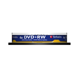 VERBATIM DVD+RW SERL 4.7GB 4X SP10