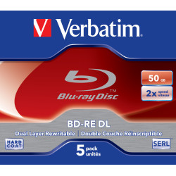 VERBATIM BLU-RAY BD-RE 50GB 2X JC5