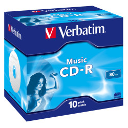 VERBATIM CD-R AUDIO 80MIN JC10