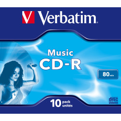VERBATIM CD-R AUDIO 80MIN JC10