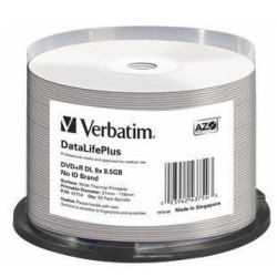 VERBATIM DVD+R 8.5GB 8X SP50