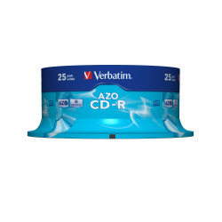 VERBATIM CD-R AZO 700MB 52X SP25