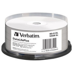VERBATIM BLU-RAY BD-R 50GB 6X SP25