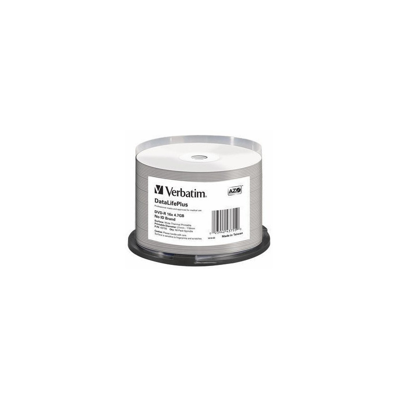 VERBATIM DVD-R AZO 4.7GB 16X SP50