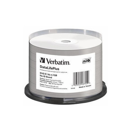 VERBATIM DVD-R AZO 4.7GB 16X SP50