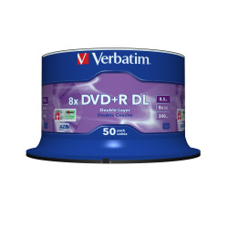 VERBATIM DVD+R 8.5GB 8X SP50