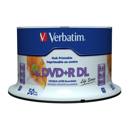 VERBATIM DVD+R 8.5GB 8X SP50