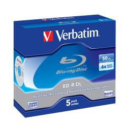 VERBATIM BLU-RAY BD-R 50GB 6X JC5