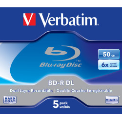 VERBATIM BLU-RAY BD-R 50GB 6X JC5