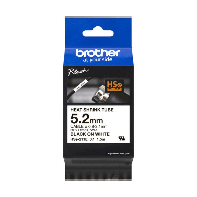 BROTHER RUBAN 5.2MM THERMO RETRACT