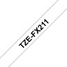 BROTHER RUBAN N BLANC TZEFX211