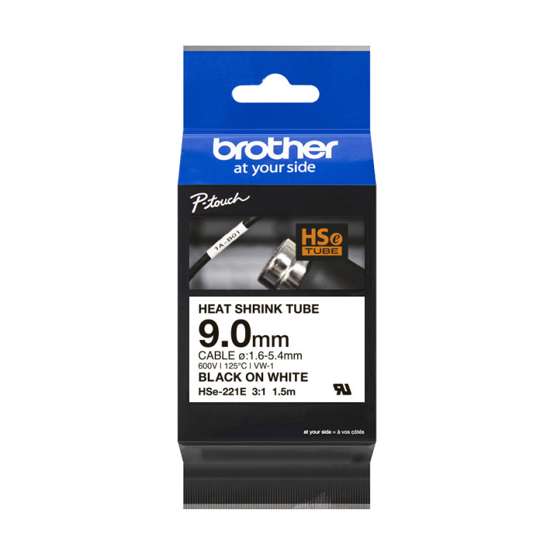 BROTHER RUBAN 9MM THERMO RETRACT