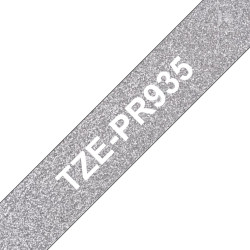 BROTHER RUBAN 12MM 8M BLANC ARGENT