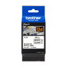 BROTHER ETIQU 21X45MM N BLANC PK72
