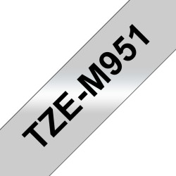 BROTHER RUBAN N MAT ARGENT TZEM951