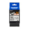 BROTHER RUBAN 18MM 8M N BLANC