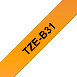 BROTHER RUBAN N ORANGE FLUO TZEB31