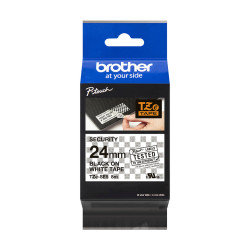 BROTHER RUBAN 24MM N BLANC