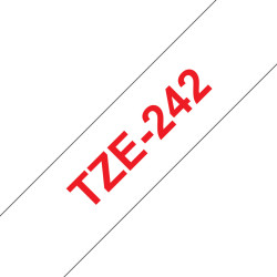 BROTHER RUBAN R BLANC TZE242