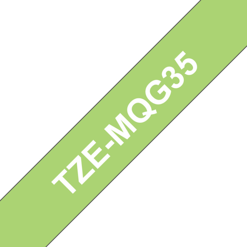 BROTHER RUBAN BLANC VERT TZEMQG35