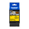 BROTHER ETIQU 21X45MM N JAUNE PK72