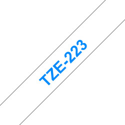 BROTHER RUBAN BLEU BLANC TZE223
