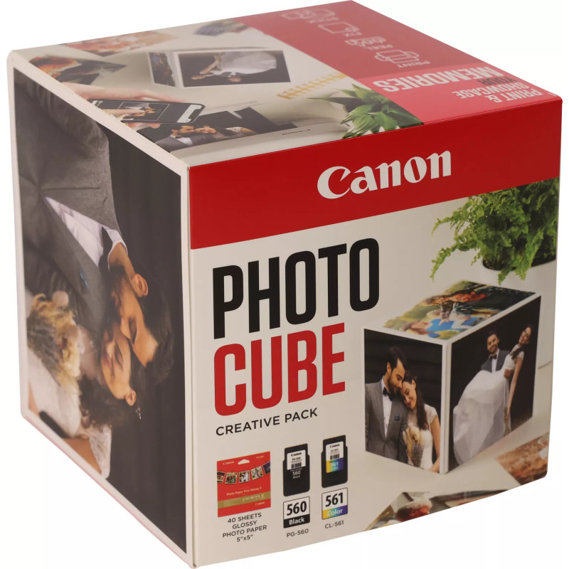CANON PHOTOCUBE PG560 CL561 PP-201 R