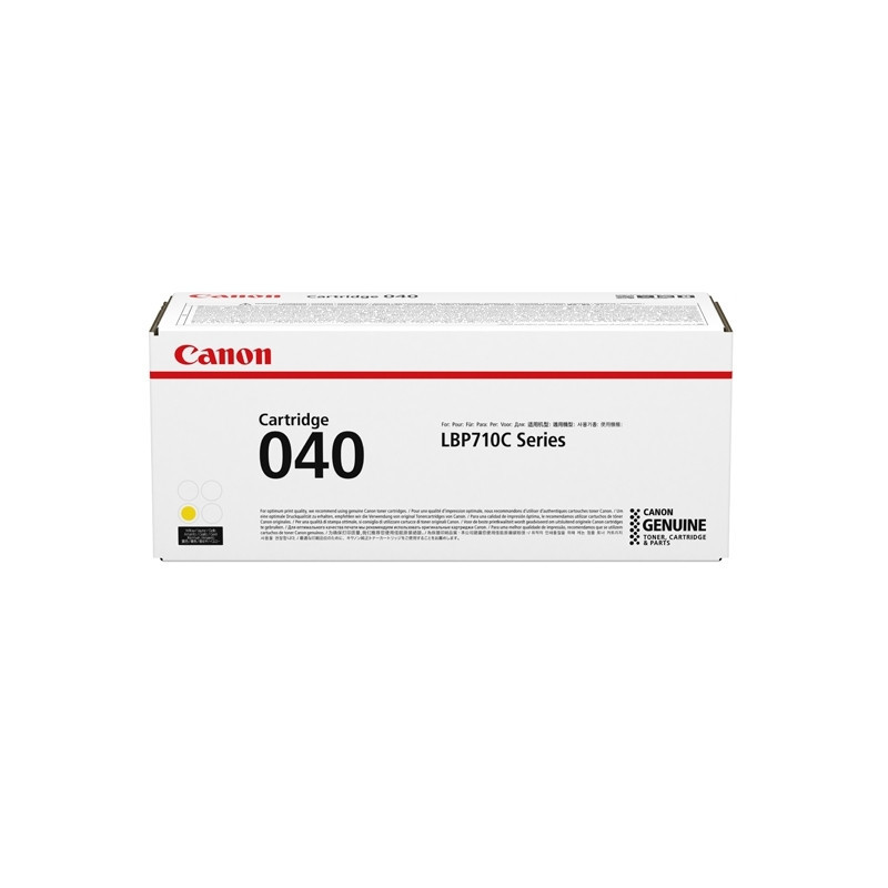 CANON TONER 040 J 5.4K CANON TONER 040 J 5.4K
