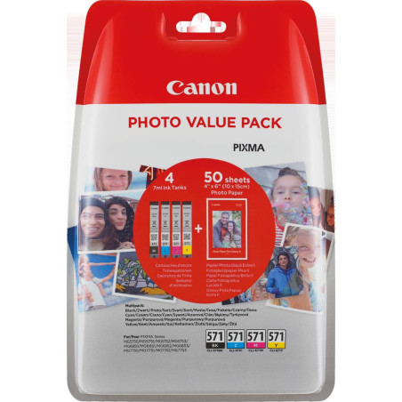 CANON ENCRE CLI-571 C.M.J.N ALARME