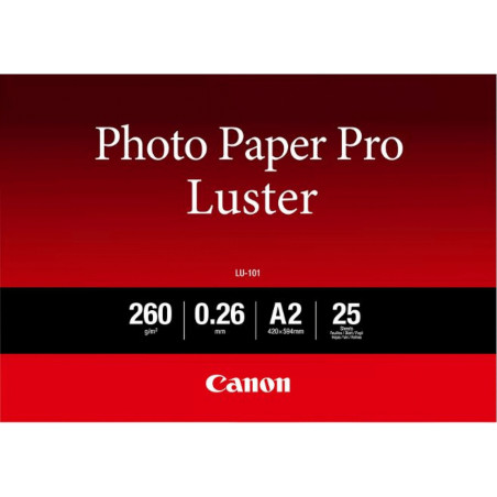 CANON PAPIER PHOTO LU-101 A2 25F