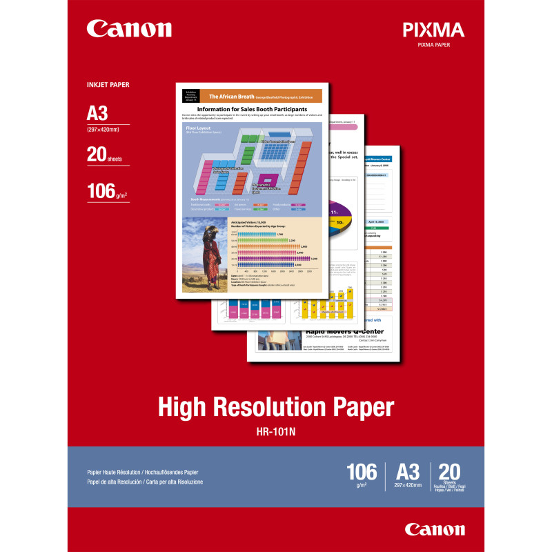 CANON PAPIER HR-101 A3 20F CANON PAPIER HR-101 A3 20F