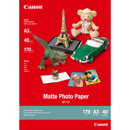 CANON PAPIER PHOTO MAT MP-101 A3 40F
