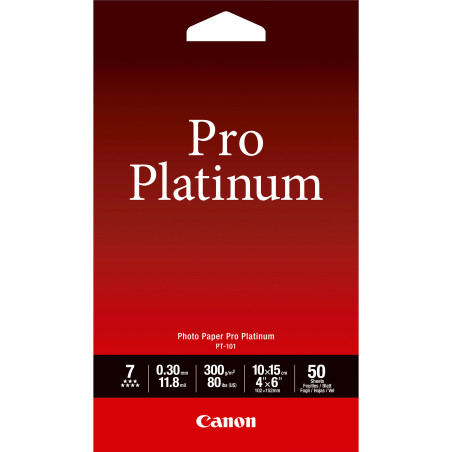 CANON PAPIER PHOTO PT-101 PLATINUM