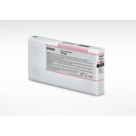 EPSON ENCRE T9136 M CLAIR 200ML