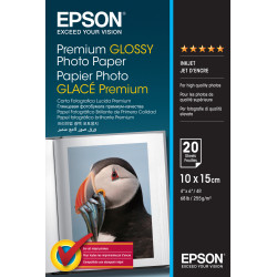 EPSON PAPIER PH BRILLANT 10X15 20F