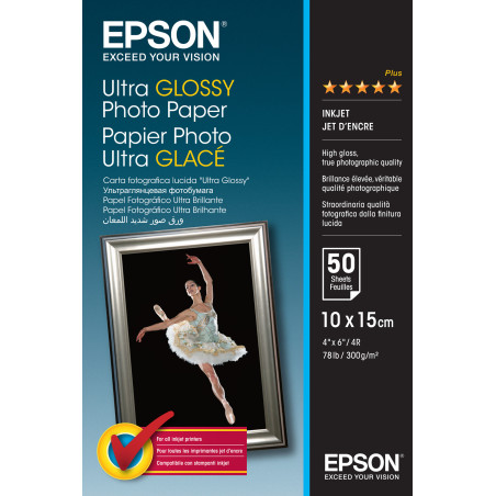 EPSON PAPIER PHOTO ULTRA BRILLANT 10