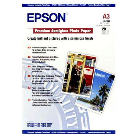 EPSON PAPIER PHOTO PREMIUM SEMI GLAC