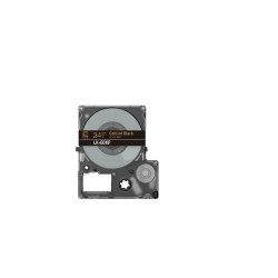 EPSON RUBAN LK-6BKP N OR METAL 24MM