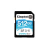 Carte mémoire Secure Digital (SD) Kingston Canvas Select 512 Go SDXC Class 10 avec adaptateur