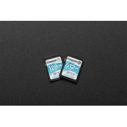 Carte mémoire Secure Digital (SD) Kingston Canvas Select 512 Go SDXC Class 10 avec adaptateur
