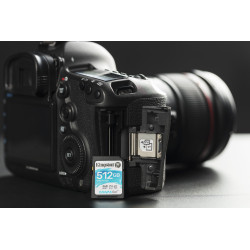 Carte mémoire Secure Digital (SD) Kingston Canvas Select 512 Go SDXC Class 10 avec adaptateur